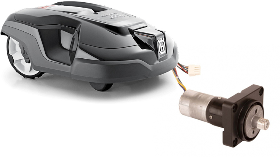 Remplacer le moteur de direction sur l'Automower 310,315 et 315X d'Husqvarna.