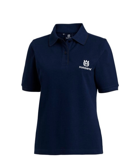 Polo shirt, navy - Lady S dans le groupe Produits Husqvarna pour la sylviculture et le jardinage / Husqvarna Équipement de protection individuel / Vêtements de travail / Accories chez GPLSHOP (1016379-48)