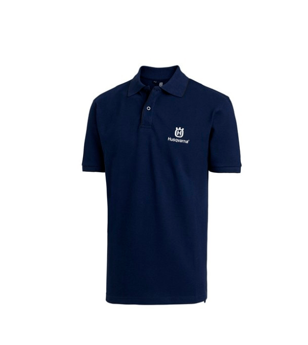 Polo shirt, navy - Man M dans le groupe Produits Husqvarna pour la sylviculture et le jardinage / Husqvarna Équipement de protection individuel / Vêtements de travail / Accories chez GPLSHOP (1016380-50)