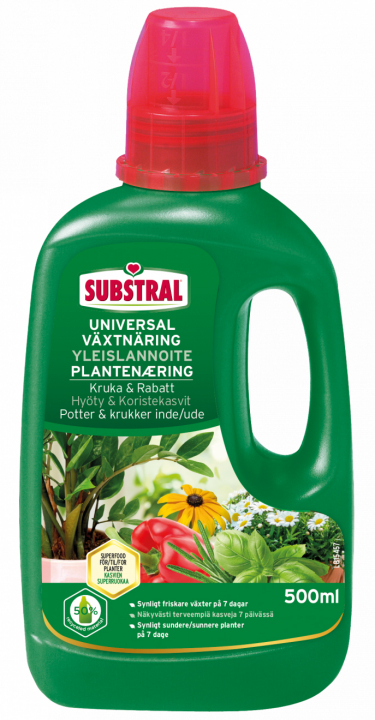 Substral Nutrition Universelle 500Ml 41957 dans le groupe Produits Husqvarna pour la sylviculture et le jardinage / Semences de gazon et Engrais / Cultivation chez GPLSHOP (41957)