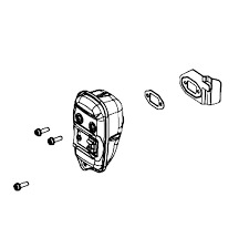 Ensemble de silencieux 5011743-01 dans le groupe Pièces De Rechange / Pièces détachées Débroussailleuses / Pièces détachées Husqvarna 325R/RX/RXT chez GPLSHOP (5011743-01)