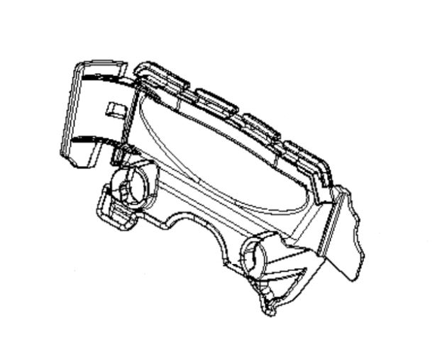 Protection 5011820-01 dans le groupe Pièces De Rechange / Pièces détachées Tronçonneuses / Pièces détachées Husqvarna 572XP/G chez GPLSHOP (5011820-01)