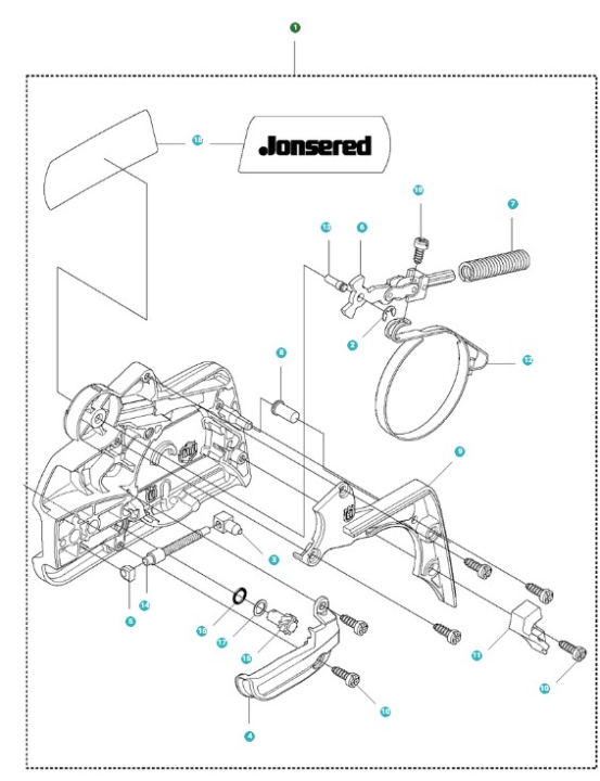 ensemble de couvercle d'embrayage dans le groupe  chez GPLSHOP (5013882-02)