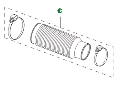 Kit De Réparation Ensemble De Tuyau 5014243-46 dans le groupe  chez GPLSHOP (5014243-46)