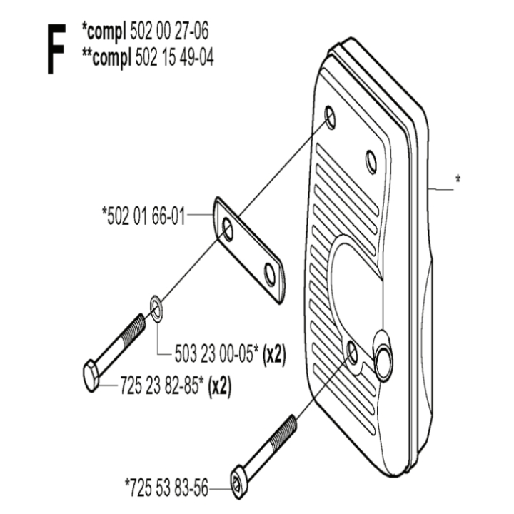Silencieux Kpl, dans le groupe chez GPLSHOP (5020027-04)