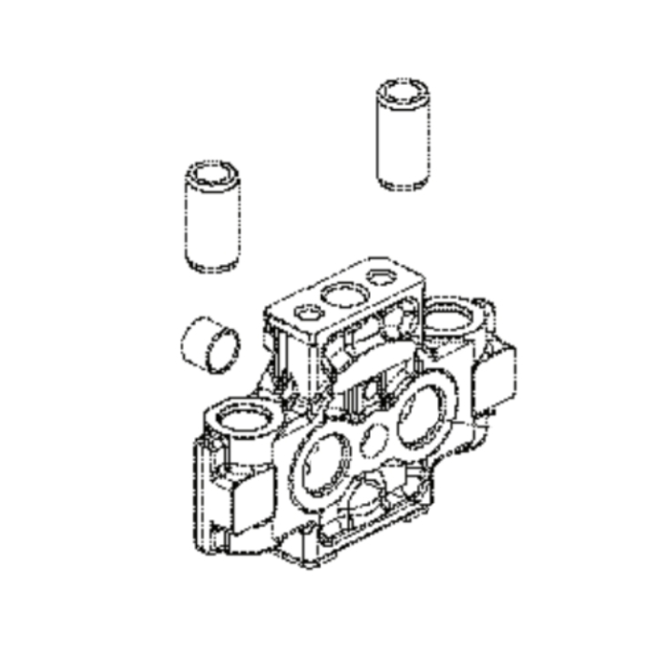 Boîtier central dans le groupe Pièces De Rechange / Pièces détachées Rider / Pièces détachées Husqvarna Rider 420 TSX AWD chez GPLSHOP (5024559-01)