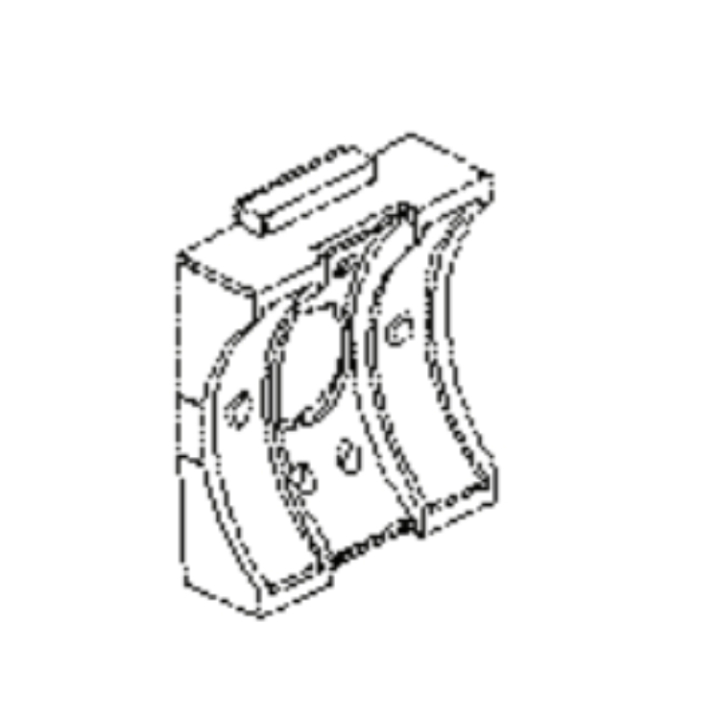 Dispositif de retenue en métal de poussée dans le groupe Pièces De Rechange / Pièces détachées Rider / Pièces détachées Husqvarna Rider Proflex 21 AWD chez GPLSHOP (5024564-01)