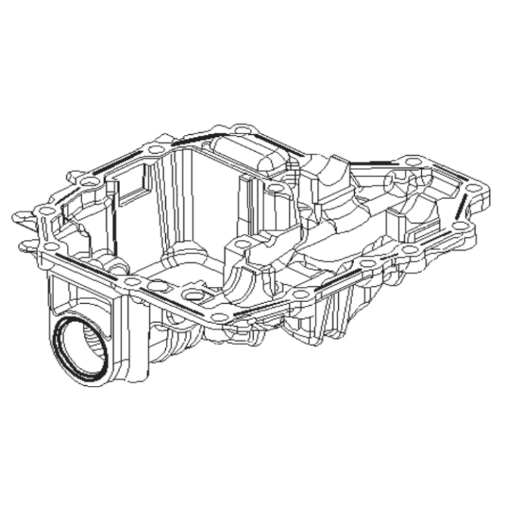 Couvercle de transmission dans le groupe Pièces De Rechange / Pièces détachées Rider / Pièces détachées Husqvarna Rider 320X AWD chez GPLSHOP (5028520-01)