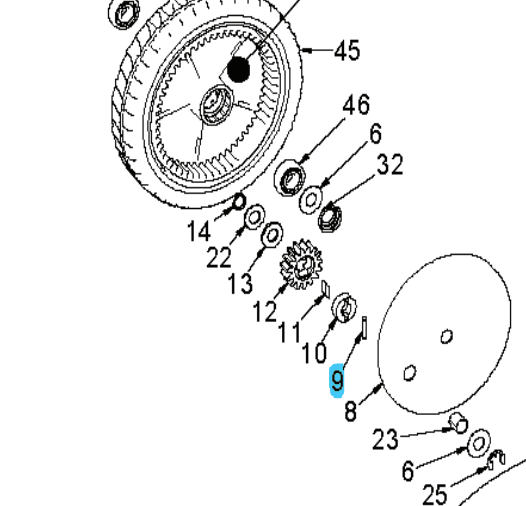 Bâton de transmission, Brillant dans le groupe chez GPLSHOP (5033271-01)