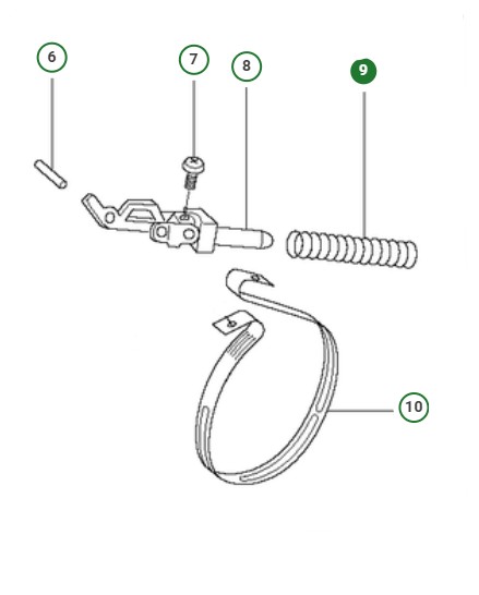 Ressort de frein 5037171-01 dans le groupe chez GPLSHOP (5037171-01)