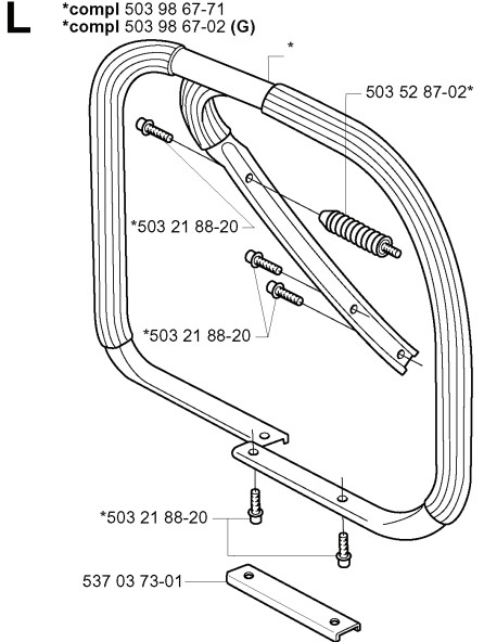 Poignée Autour (G) 5039867-02 dans le groupe  chez GPLSHOP (5039867-02)