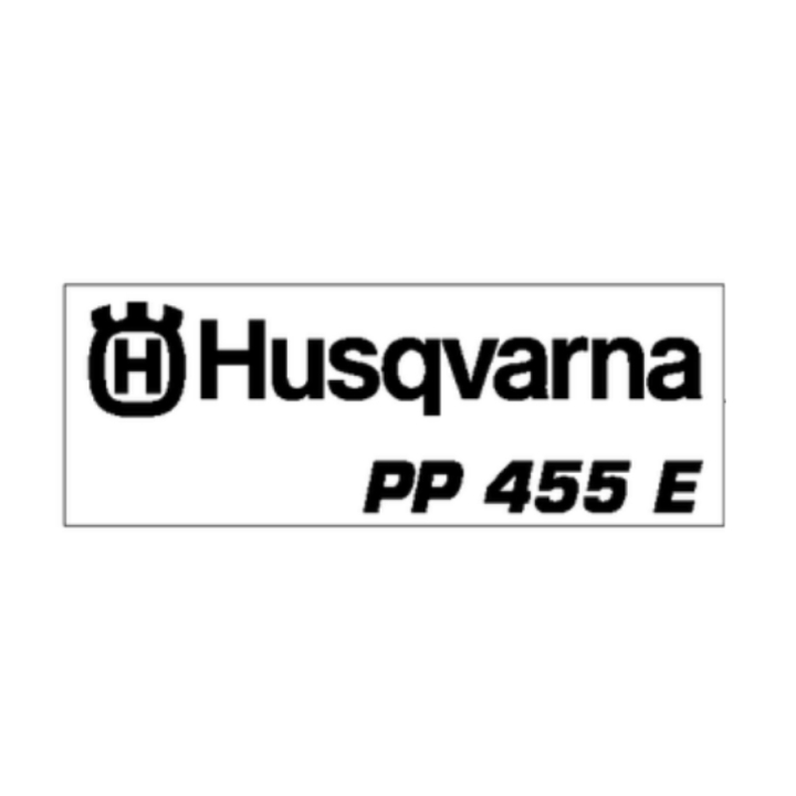 Autocollant Husqvarna, Pp 455 E dans le groupe chez GPLSHOP (5040299-05)