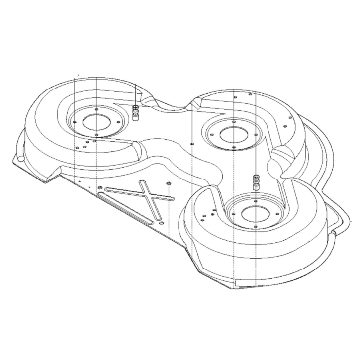 Clip de couverture Kpl dans le groupe Pièces De Rechange / Pièces détachées Rider / Pièces détachées Husqvarna Rider 422 TS AWD chez GPLSHOP (5045699-01)