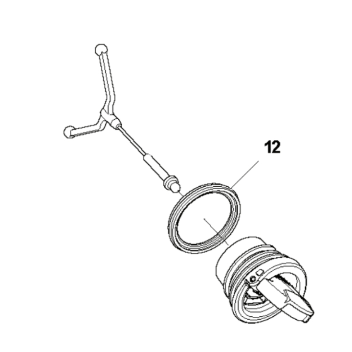 Scellage 5054110-01 dans le groupe Pièces De Rechange / Pièces détachées Tronçonneuses / Pièces détachées Husqvarna T540XP chez GPLSHOP (5054110-01)