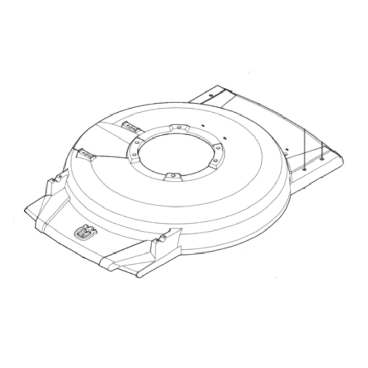 Châssis 48 cm/19 pouces Husqvarna orange dans le groupe Pièces De Rechange / Pièces détachées Husqvarna Tondeuse à Gazon / Pièces détachées Husqvarna LB448S KLIPPO™ chez GPLSHOP (5054387-08)