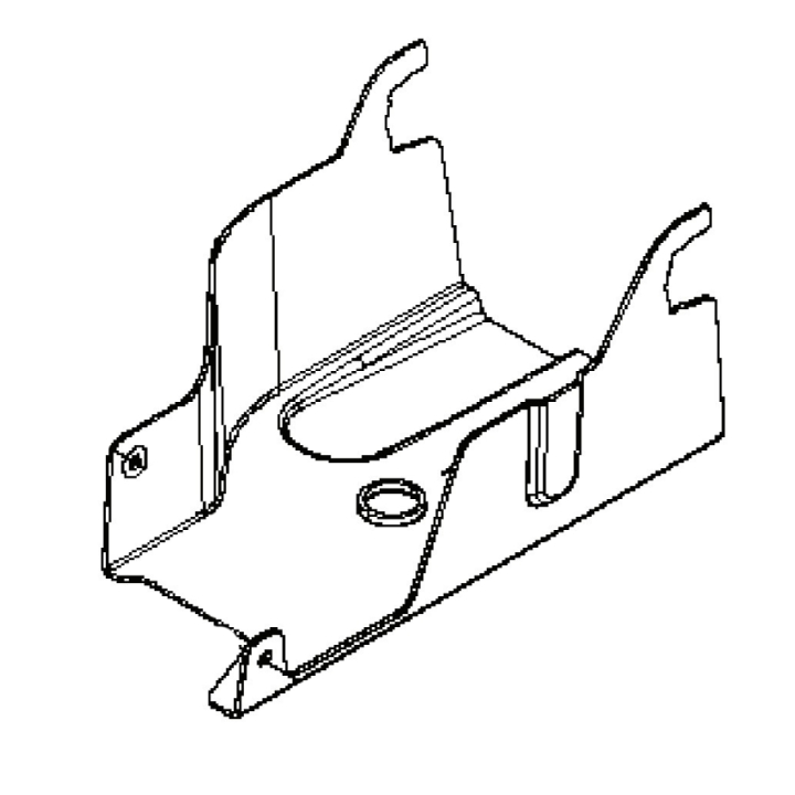 Couvercle de courroie dans le groupe Pièces De Rechange / Pièces détachées Jonsered Tondeuse autoportée / Pièces détachées Jonsered FR 2216 MA chez GPLSHOP (5104420-02)
