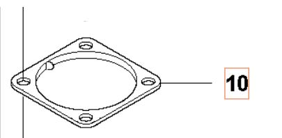 Couverture 5141892-01 dans le groupe Pièces De Rechange / Pièces détachées Débroussailleuses / Pièces détachées Husqvarna 525RX/T chez GPLSHOP (5141892-01)