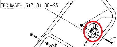 Commande Des Gaz 5178100-25 dans le groupe chez GPLSHOP (5178100-25)