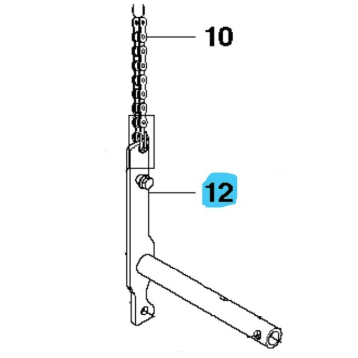 Levier Cpl, dans le groupe Pièces De Rechange / Pièces détachées Jonsered Tondeuse autoportée / Pièces détachées Jonsered FR 2312 MA chez GPLSHOP (5225602-02)