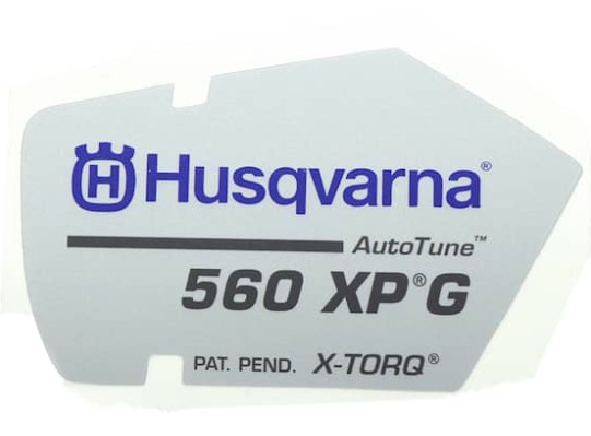 Autocollant 560XPG 5230356-04 dans le groupe Pièces De Rechange / Pièces détachées Tronçonneuses / Pièces détachées Husqvarna 560XP/G chez GPLSHOP (5230356-04)