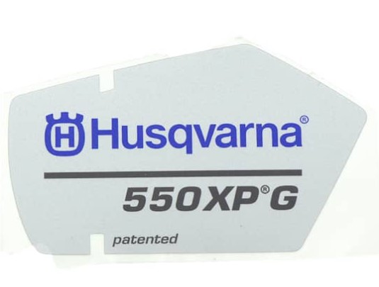 Autocollant 550 XPG 5230832-04 dans le groupe Pièces De Rechange / Pièces détachées Tronçonneuses / Pièces détachées Husqvarna 550XP/G/Triobrake chez GPLSHOP (5230832-04)