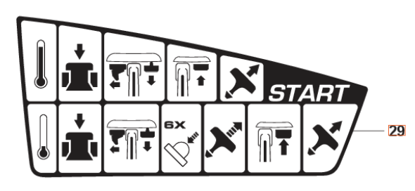Instructions de démarrage du décalque dans le groupe  chez GPLSHOP (5255720-02)