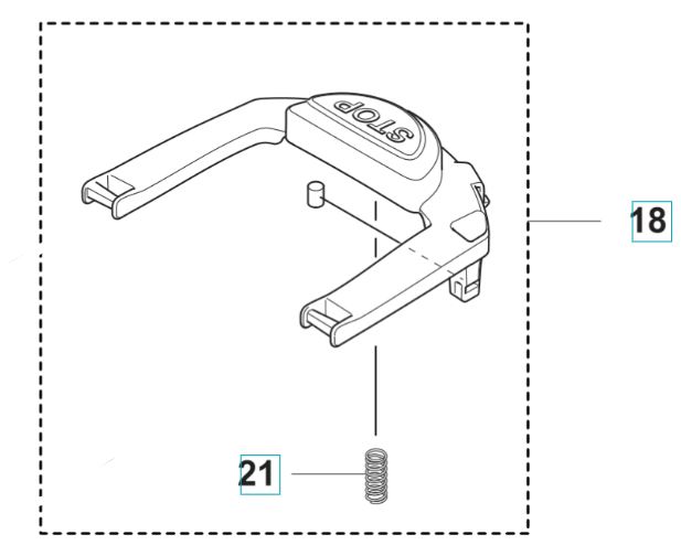 KIT BOUTON D'ARRÊT dans le groupe Pièces De Rechange Robots Tondeuse / Pièces détachées Gardena Sileno Minimo / Gardena Sileno Minimo - 2023 chez GPLSHOP (5293437-01)