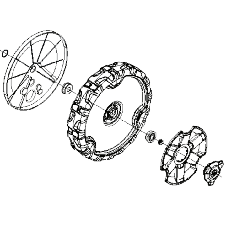 Roue avant 5295956-01 dans le groupe  chez GPLSHOP (5295956-01)