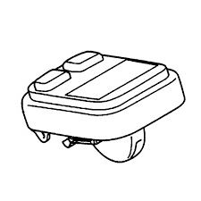 Panneau de contrôle petit 2Btn Bt Cs 5298674-01 dans le groupe Pièces De Rechange / Pièces détachées Tronçonneuses / Pièces détachées Husqvarna T542i XPG chez GPLSHOP (5298674-01)