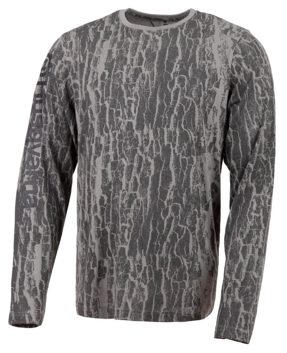 T-Shirt L Xplorer Ls Bark Camo dans le groupe chez GPLSHOP (5299091-54)