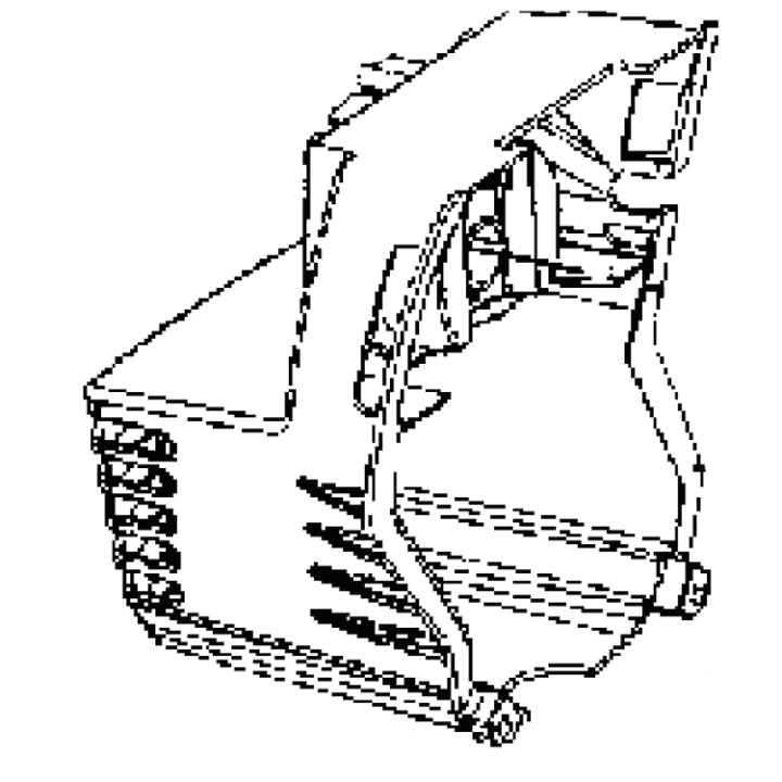 Ensemble de carénage arrière avec réfrigérant dans le groupe  chez GPLSHOP (5300587-97)