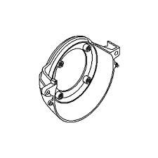 Boîtier du ventilateur 5310086-54 dans le groupe Pièces De Rechange / Pièces détachées Débroussailleuses / Pièces détachées Husqvarna 524R chez GPLSHOP (5310086-54)