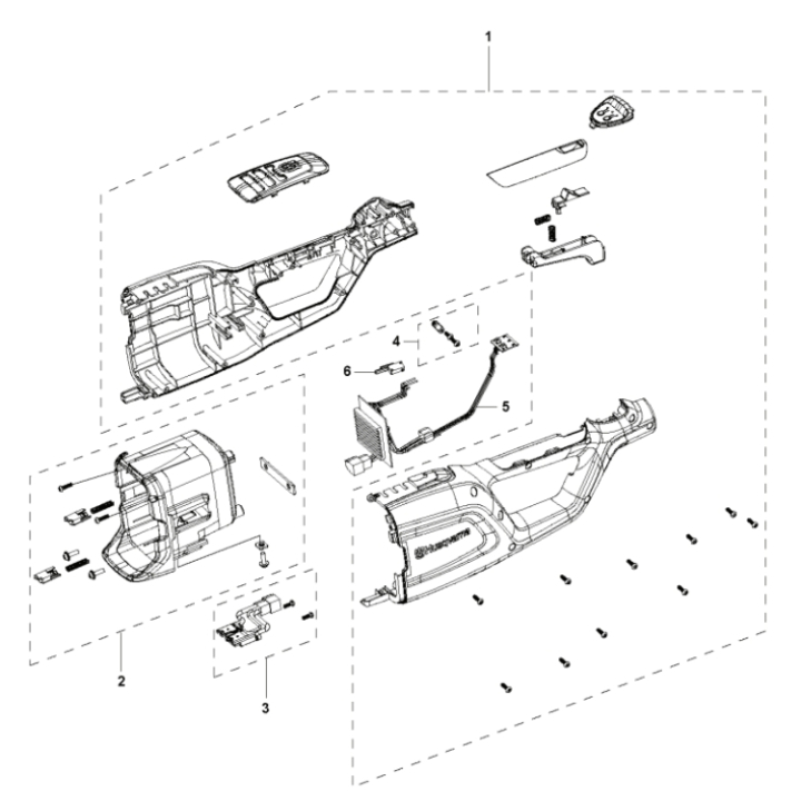 Couverture dans le groupe Pièces De Rechange / Pièces détachées Taille-haies / Pièces détachées Husqvarna 120iTK4-H chez GPLSHOP (5311467-04)
