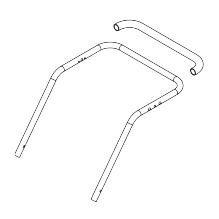 Tube de poignée 5311472-03 dans le groupe  chez GPLSHOP (5311472-03)