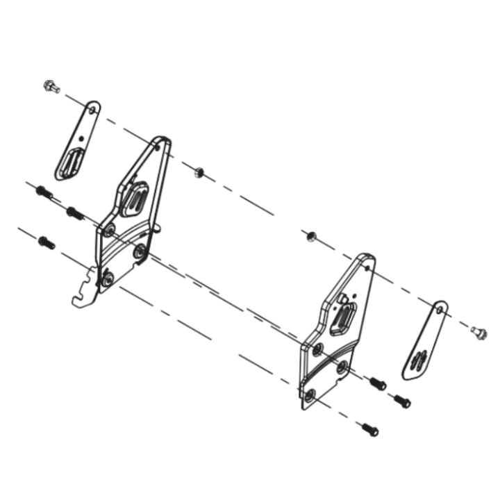 Ensemble de support de poignée 5311472-12 dans le groupe  chez GPLSHOP (5311472-12)