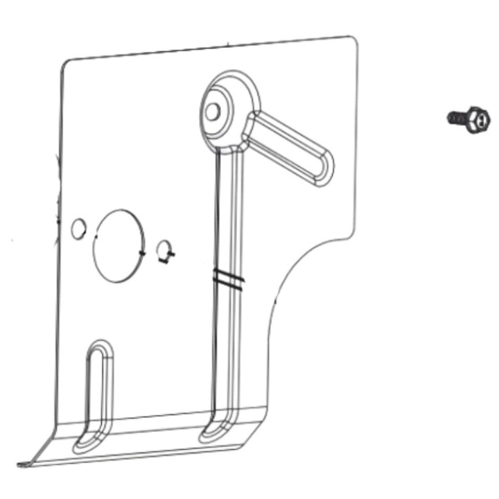 Kit de déflecteur d'air 5311477-32 dans le groupe Pièces De Rechange / Pièces détachées Rider / Pièces détachées Husqvarna Rider 320X AWD chez GPLSHOP (5311477-32)