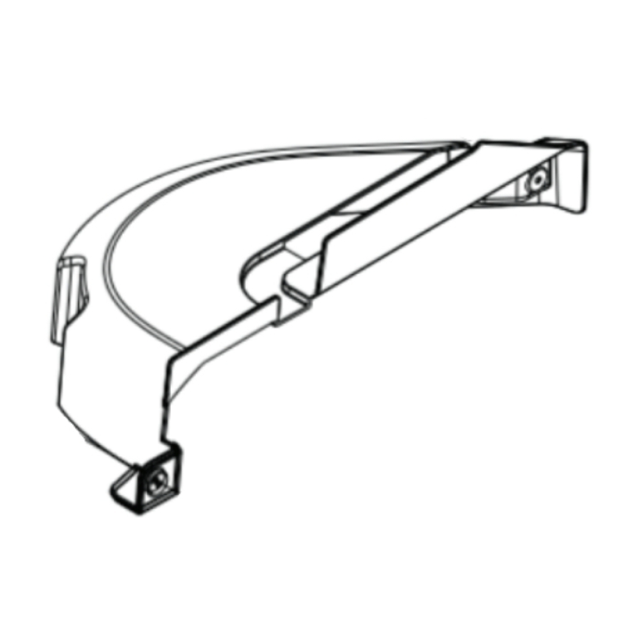 Couvercle de courroie dans le groupe Pièces De Rechange / Pièces détachées Tracteurs tondeuses / Pièces détachées Husqvarna TC 114 chez GPLSHOP (5311479-14)