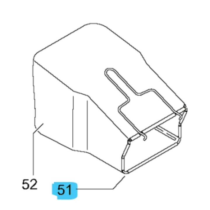 Cadre de sac 5312132-62 dans le groupe chez GPLSHOP (5312132-62)