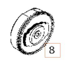 Ensemble de volant d'inertie à démarrage manuel 5324292-36 dans le groupe  chez GPLSHOP (5324292-36)