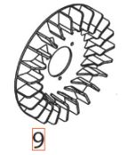 Ventilateur à volant 5324292-38 dans le groupe  chez GPLSHOP (5324292-38)