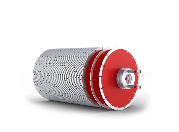 Rasoir à tambour 80 lames rouges dans le groupe  chez GPLSHOP (5348196-01)