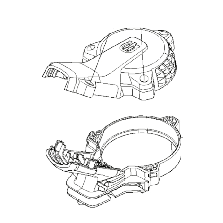 Moteur d'assemblage de boîtier 5349871-01 dans le groupe Pièces De Rechange / Pièces détachées Débroussailleuses / Pièces détachées Husqvarna 215iL chez GPLSHOP (5349871-01)