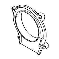 Couvercle du déflecteur d'air 5349931-01 dans le groupe Pièces De Rechange / Pièces détachées Tronçonneuses / Pièces détachées Husqvarna 225i chez GPLSHOP (5349931-01)