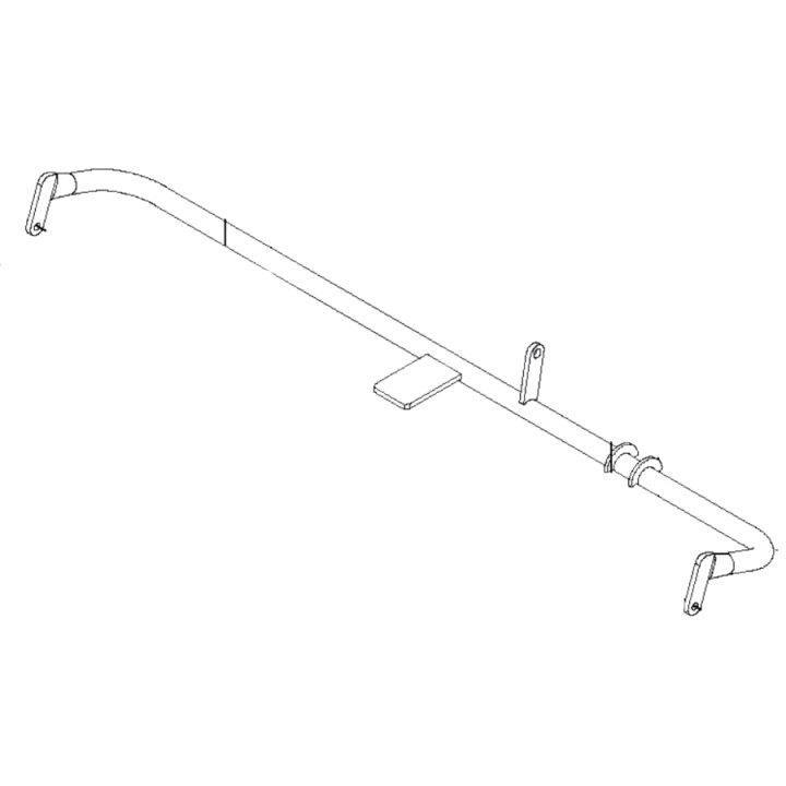 Tube transversal arrière dans le groupe Pièces De Rechange / Pièces détachées Rider / Pièces détachées Husqvarna Rider Proflex 21 AWD chez GPLSHOP (5354121-01)