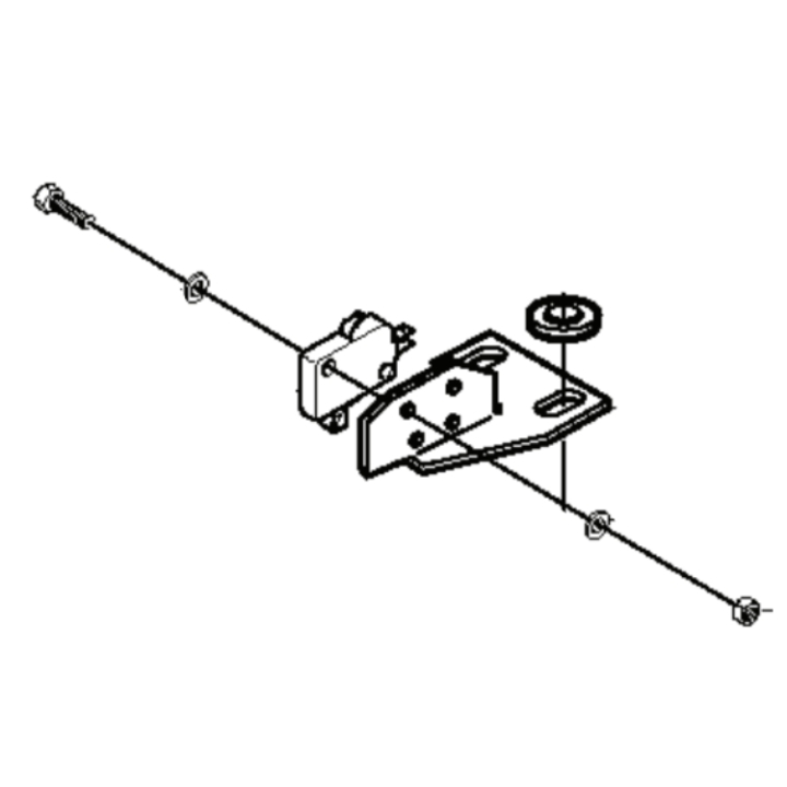 Micro-interrupteur dans le groupe Pièces De Rechange / Pièces détachées Jonsered Tondeuse autoportée / Pièces détachées Jonsered FR 2113 MA chez GPLSHOP (5354690-02)