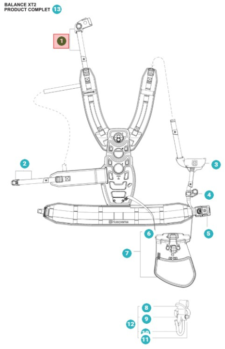 Boucle Pièce Avant Gauche Assy 5360257-01 dans le groupe  chez GPLSHOP (5360257-01)