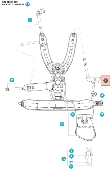 Boucle Pièce Avant Droite Assy 5360259-01 dans le groupe chez GPLSHOP (5360259-01)
