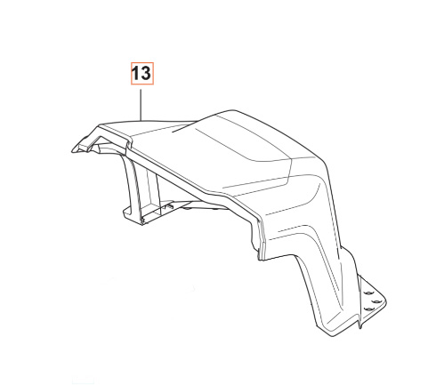 Base de logement 5367972-01 dans le groupe Pièces De Rechange Robots Tondeuse chez GPLSHOP (5367972-01)