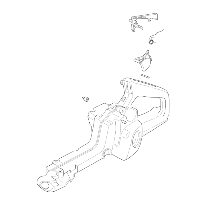 Réservoir D'Essence 5370996-08 dans le groupe Pièces De Rechange / Pièces détachées Tronçonneuses / Pièces détachées Husqvarna 353/G/E-tech/Triobrake chez GPLSHOP (5370996-08)