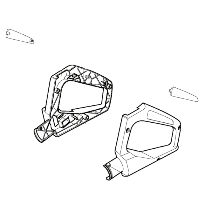 Poignée dans le groupe Pièces De Rechange / Pièces détachées Taille-haies / Pièces détachées Husqvarna 323HD60 chez GPLSHOP (5372800-06)